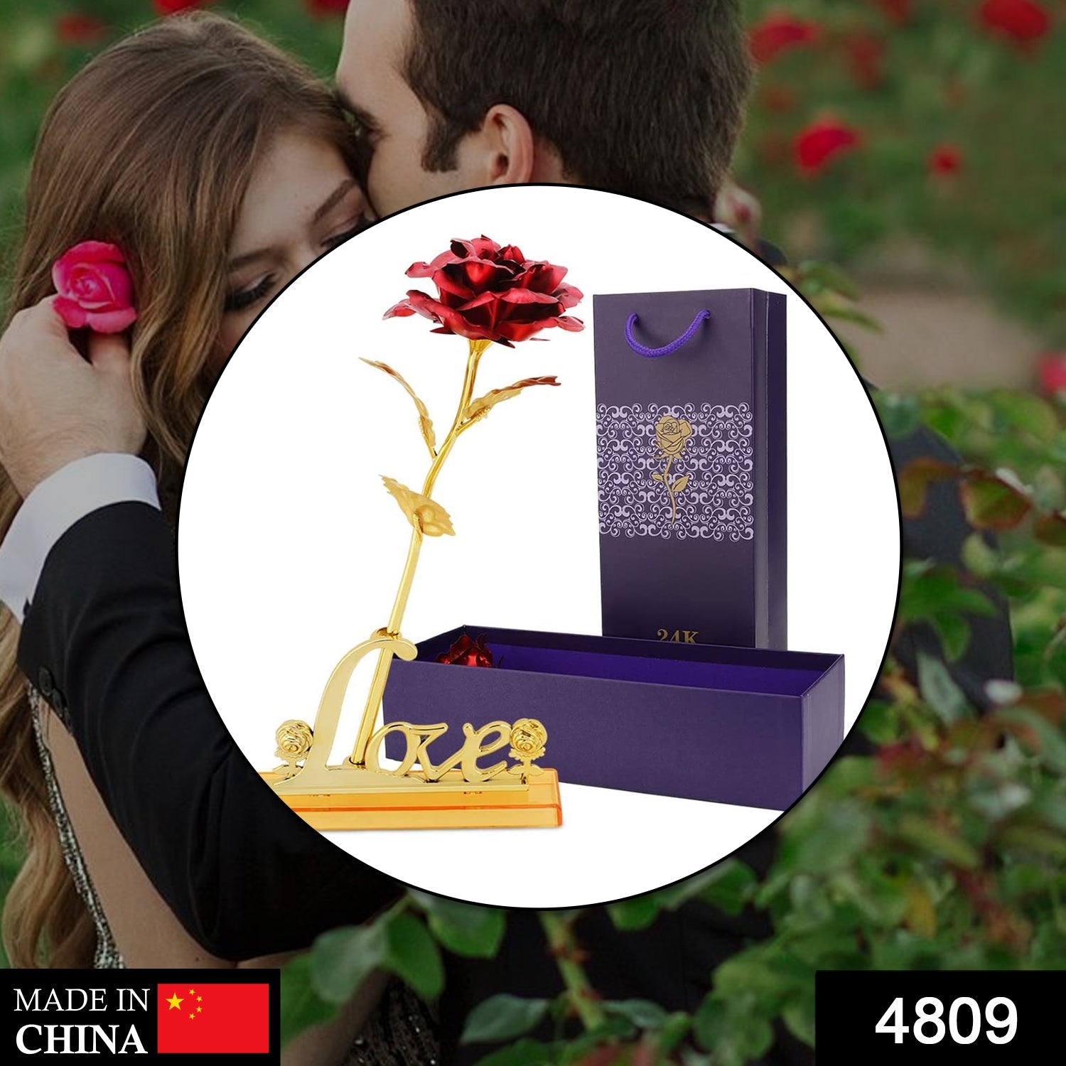 4809 24k Gold Rose,Gold Foil Plated Rose with LOVE Stand and Gift Box for Anniversary,Birthday,Wedding,Thanks giving freeshipping - DeoDap 4809 24k Gold Rose,Gold Foil Plated Rose with LOVE Stand and Gift Box for Anniversary,Birthday,Wedding,Thanks giving freeshipping - DeoDap